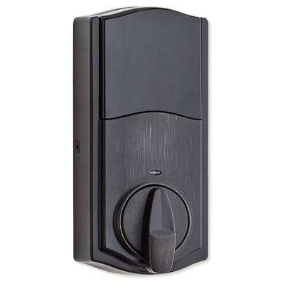 Kwikset SmartCode 916 Series Zigbee Touchscreen Deadbolt with Home Connect, Venetian Bronze